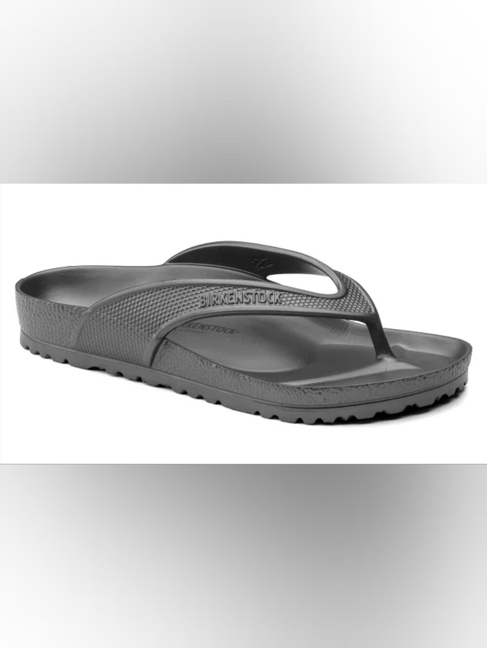 Birkenstock Honolulu Eva, EU 42, Metallic Anthracite, In Good Condition